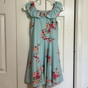 Knit Works Girls Size L (14) Lined Dress